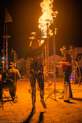 interactive fire installation fire band singer 2019 Burning Man