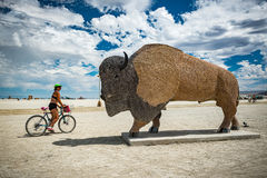2019 Burning Man art installation buffalo Tatanka