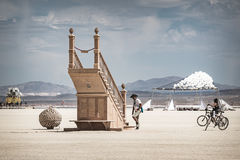 Art installation on Black Rock City playa at Burning Man 2019