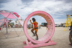 Interactive art installation at 2019 Burning Man