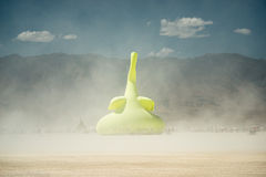 2019 Burning Man art installation giant inflatable elephant Slonik