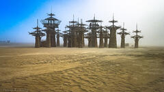 Aaron Feinberg, black rock city, brc, burning man 2022, playa, waking dreams