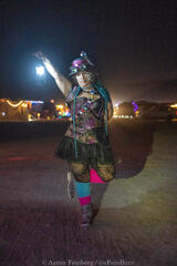 Aaron Feinberg, black rock city, brc, burning man 2024, playa, portrait