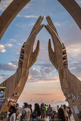 Aaron Feinberg, black rock city, brc, burning man 2024, playa