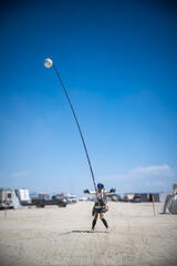 Aaron Feinberg, black rock city, brc, burning man 2024, playa, portrait