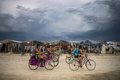 Aaron Feinberg, black rock city, brc, burning man, burning man 2025, in dust we trust, playa, thank you larry, nevada