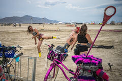 Aaron Feinberg, black rock city, brc, burning man, burning man 2025, in dust we trust, playa, thank you larry, nevada