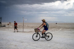 Aaron Feinberg, black rock city, brc, burning man, burning man 2025, in dust we trust, playa, thank you larry, nevada