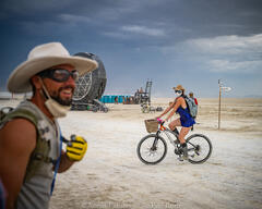 Aaron Feinberg, black rock city, brc, burning man, burning man 2025, in dust we trust, playa, thank you larry, nevada