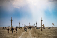 Aaron Feinberg, black rock city, brc, burning man, burning man 2025, in dust we trust, playa, thank you larry, nevada