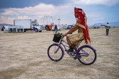 Aaron Feinberg, black rock city, brc, burning man, burning man 2025, in dust we trust, playa, thank you larry, nevada