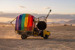 Aaron Feinberg, black rock city, brc, burning man, burning man 2025, in dust we trust, playa, thank you larry, nevada