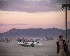 Aaron Feinberg, black rock city, brc, burning man, burning man 2025, in dust we trust, playa, thank you larry, nevada