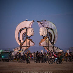Aaron Feinberg, black rock city, brc, burning man, burning man 2025, in dust we trust, playa, thank you larry, nevada