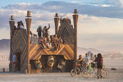 Aaron Feinberg, black rock city, brc, burning man, burning man 2025, in dust we trust, playa, thank you larry, nevada