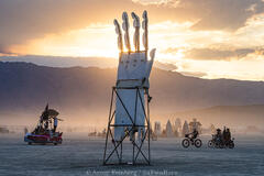 Aaron Feinberg, black rock city, brc, burning man, burning man 2025, in dust we trust, playa, thank you larry, nevada