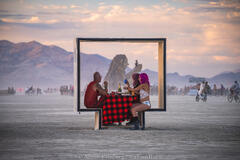 Aaron Feinberg, black rock city, brc, burning man, burning man 2025, in dust we trust, playa, thank you larry, nevada