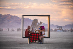Aaron Feinberg, black rock city, brc, burning man, burning man 2025, in dust we trust, playa, thank you larry, nevada