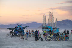 Aaron Feinberg, black rock city, brc, burning man, burning man 2025, in dust we trust, playa, thank you larry, nevada