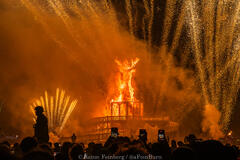 Aaron Feinberg, black rock city, brc, burning man, burning man 2025, in dust we trust, playa, thank you larry, nevada