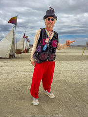 Aaron Feinberg, black rock city, brc, burning man, burning man 2025, in dust we trust, playa, thank you larry, nevada