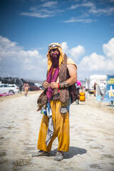 Aaron Feinberg, black rock city, brc, burning man, burning man 2025, in dust we trust, playa, thank you larry, nevada