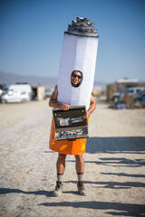 Burning Man 2025: Playa Portraits